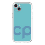 スリムプロテクションプレミアムケース［ オリジナル - CASEPLAYイニシャル - ライトブルー ］