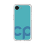 スリムプロテクションプレミアムケース［ オリジナル - CASEPLAYイニシャル - ライトブルー ］