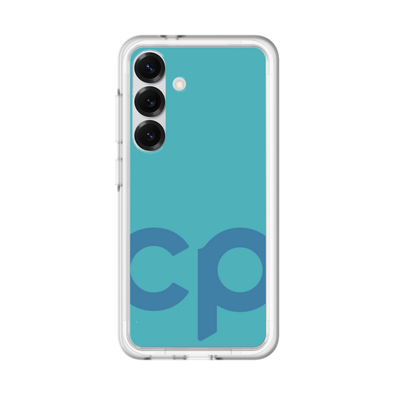 スリムプロテクションプレミアムケース［ オリジナル - CASEPLAYイニシャル - ライトブルー ］
