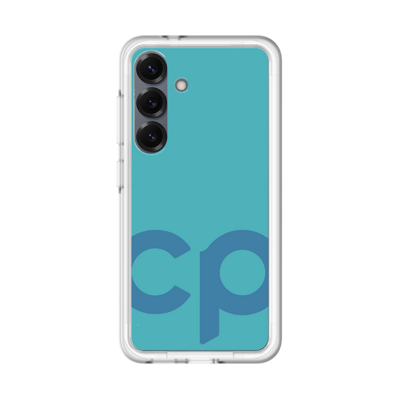 スリムプロテクションプレミアムケース［ オリジナル - CASEPLAYイニシャル - ライトブルー ］
