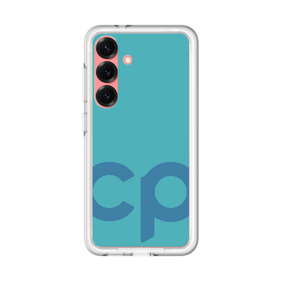 スリムプロテクションプレミアムケース［ オリジナル - CASEPLAYイニシャル - ライトブルー ］