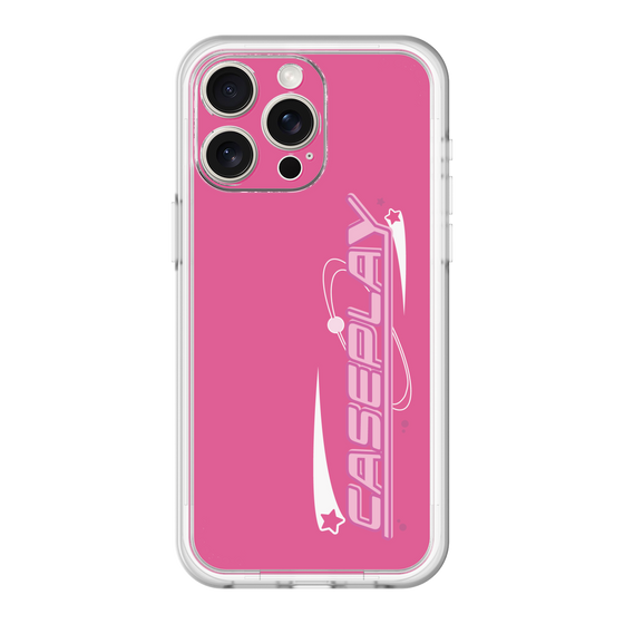 スリムプロテクションプレミアムケース［ オリジナル - Y2Kアレンジ - ピンク ］