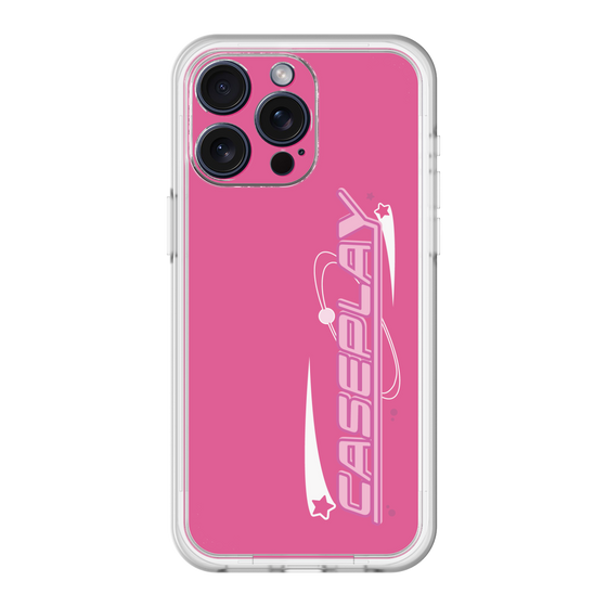スリムプロテクションプレミアムケース［ オリジナル - Y2Kアレンジ - ピンク ］