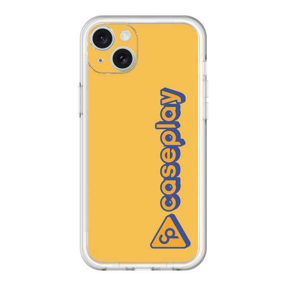 スリムプロテクションプレミアムケース［ オリジナル - CASEPLAYロゴタイプ - オレンジ ］