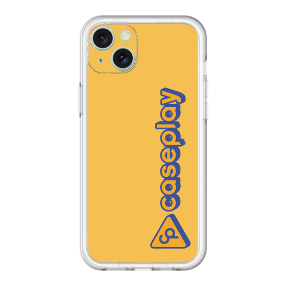 スリムプロテクションプレミアムケース［ オリジナル - CASEPLAYロゴタイプ - オレンジ ］