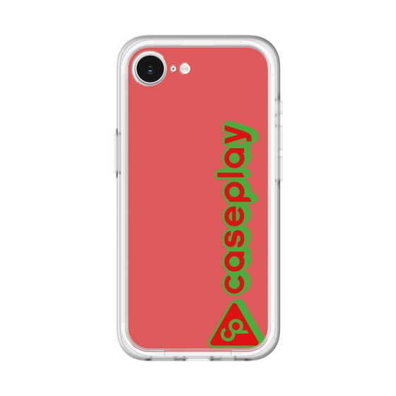 スリムプロテクションプレミアムケース［ オリジナル - CASEPLAYロゴタイプ - レッド ］