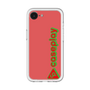 スリムプロテクションプレミアムケース［ オリジナル - CASEPLAYロゴタイプ - レッド ］