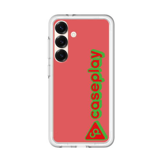 スリムプロテクションプレミアムケース［ オリジナル - CASEPLAYロゴタイプ - レッド ］