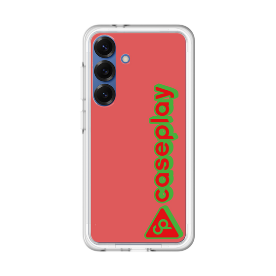 スリムプロテクションプレミアムケース［ オリジナル - CASEPLAYロゴタイプ - レッド ］