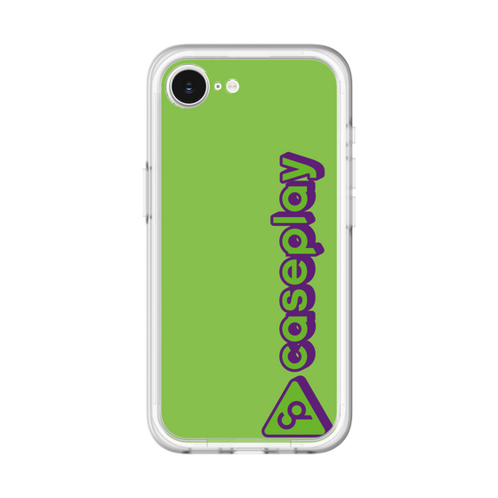 スリムプロテクションプレミアムケース［ オリジナル - CASEPLAYロゴタイプ - グリーン ］