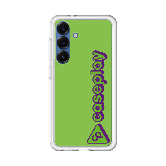 スリムプロテクションプレミアムケース［ オリジナル - CASEPLAYロゴタイプ - グリーン ］