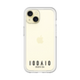 スリムプロテクションプレミアムケース［ 100人10 - Logo horizontal - Clear ］
