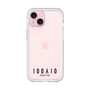スリムプロテクションプレミアムケース［ 100人10 - Logo horizontal - Clear ］