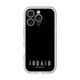 スリムプロテクションプレミアムケース［ 100人10 - Logo horizontal - Black ］