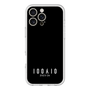 スリムプロテクションプレミアムケース［ 100人10 - Logo horizontal - Black ］