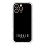 スリムプロテクションプレミアムケース［ 100人10 - Logo horizontal - Black ］