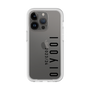 スリムプロテクションプレミアムケース［ 100人10 - Logo vertical - Clear ］