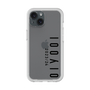 スリムプロテクションプレミアムケース［ 100人10 - Logo vertical - Clear ］