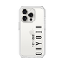 スリムプロテクションプレミアムケース［ 100人10 - Logo vertical - Clear ］