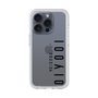 スリムプロテクションプレミアムケース［ 100人10 - Logo vertical - Clear ］