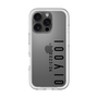 スリムプロテクションプレミアムケース［ 100人10 - Logo vertical - Clear ］