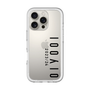 スリムプロテクションプレミアムケース［ 100人10 - Logo vertical - Clear ］