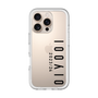 スリムプロテクションプレミアムケース［ 100人10 - Logo vertical - Clear ］