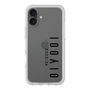 スリムプロテクションプレミアムケース［ 100人10 - Logo vertical - Clear ］