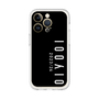 スリムプロテクションプレミアムケース［ 100人10 - Logo vertical - Black ］