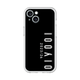 スリムプロテクションプレミアムケース［ 100人10 - Logo vertical - Black ］