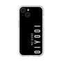 スリムプロテクションプレミアムケース［ 100人10 - Logo vertical - Black ］