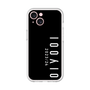 スリムプロテクションプレミアムケース［ 100人10 - Logo vertical - Black ］