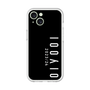 スリムプロテクションプレミアムケース［ 100人10 - Logo vertical - Black ］