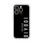 スリムプロテクションプレミアムケース［ 100人10 - Logo vertical - Black ］