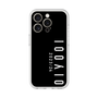 スリムプロテクションプレミアムケース［ 100人10 - Logo vertical - Black ］