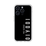 スリムプロテクションプレミアムケース［ 100人10 - Logo vertical - Black ］