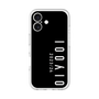 スリムプロテクションプレミアムケース［ 100人10 - Logo vertical - Black ］