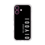 スリムプロテクションプレミアムケース［ 100人10 - Logo vertical - Black ］