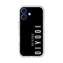 スリムプロテクションプレミアムケース［ 100人10 - Logo vertical - Black ］