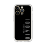スリムプロテクションプレミアムケース［ 100人10 - Logo vertical - Gray ］