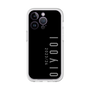 スリムプロテクションプレミアムケース［ 100人10 - Logo vertical - Gray ］