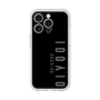 スリムプロテクションプレミアムケース［ 100人10 - Logo vertical - Gray ］