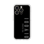 スリムプロテクションプレミアムケース［ 100人10 - Logo vertical - Gray ］