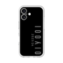 スリムプロテクションプレミアムケース［ 100人10 - Logo vertical - Gray ］