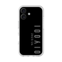 スリムプロテクションプレミアムケース［ 100人10 - Logo vertical - Gray ］