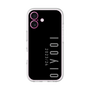 スリムプロテクションプレミアムケース［ 100人10 - Logo vertical - Gray ］