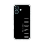 スリムプロテクションプレミアムケース［ 100人10 - Logo vertical - Gray ］