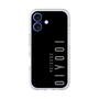 スリムプロテクションプレミアムケース［ 100人10 - Logo vertical - Gray ］