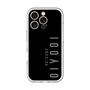 スリムプロテクションプレミアムケース［ 100人10 - Logo vertical - Gray ］