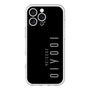 スリムプロテクションプレミアムケース［ 100人10 - Logo vertical - Gray ］
